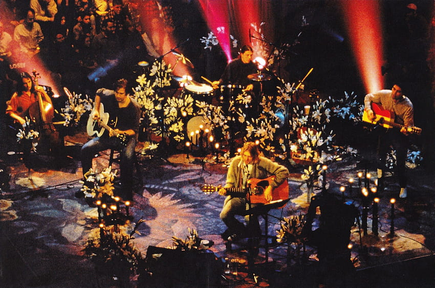 Nirvana Mtv Unplugged in New York ... HD-Hintergrundbild