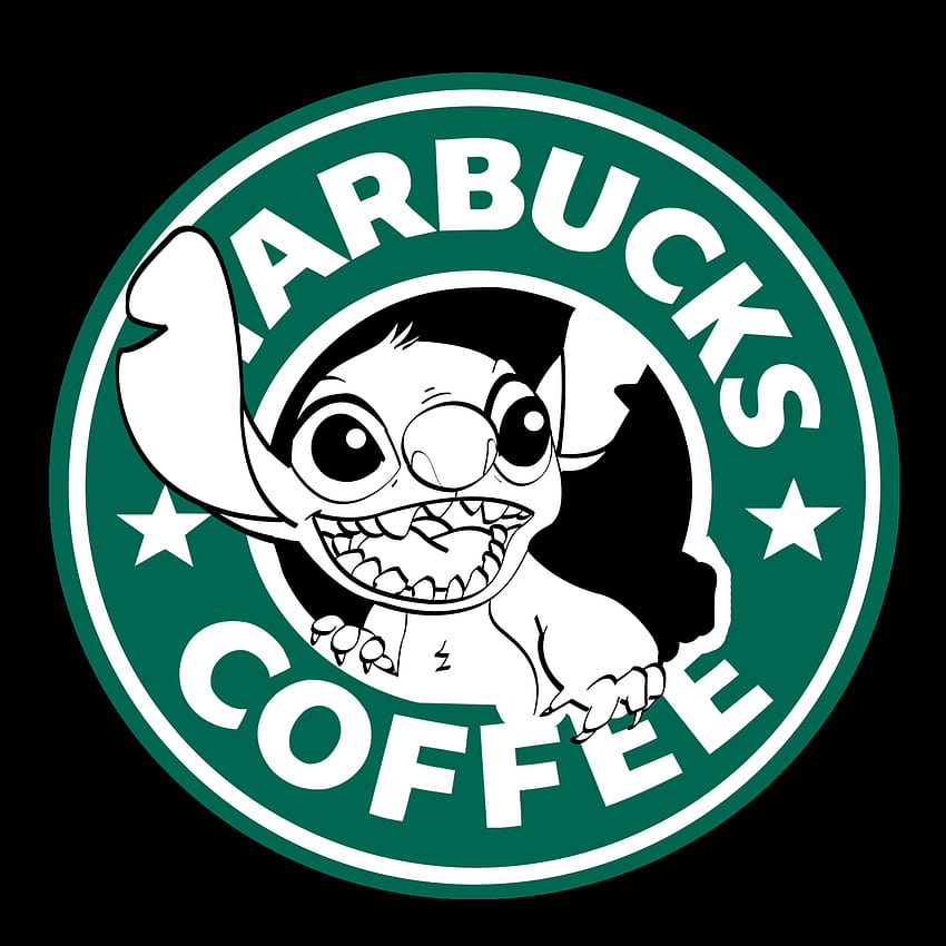 A STITCH and a cup of coffee save time..., stitch starbucks HD phone wallpaper