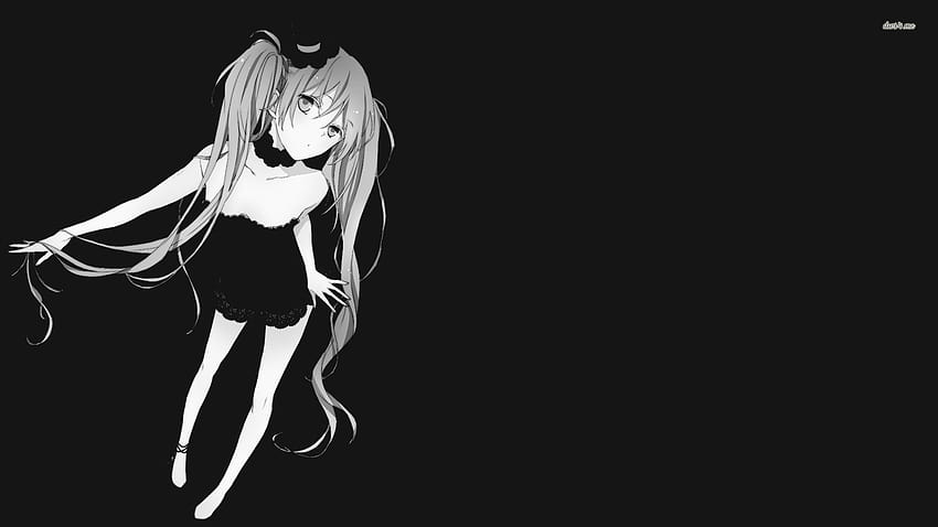 Black Anime Group, white and black anime HD wallpaper | Pxfuel