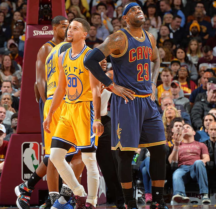 LeBron James vs. Stephen Curry, lebron vs curry HD wallpaper