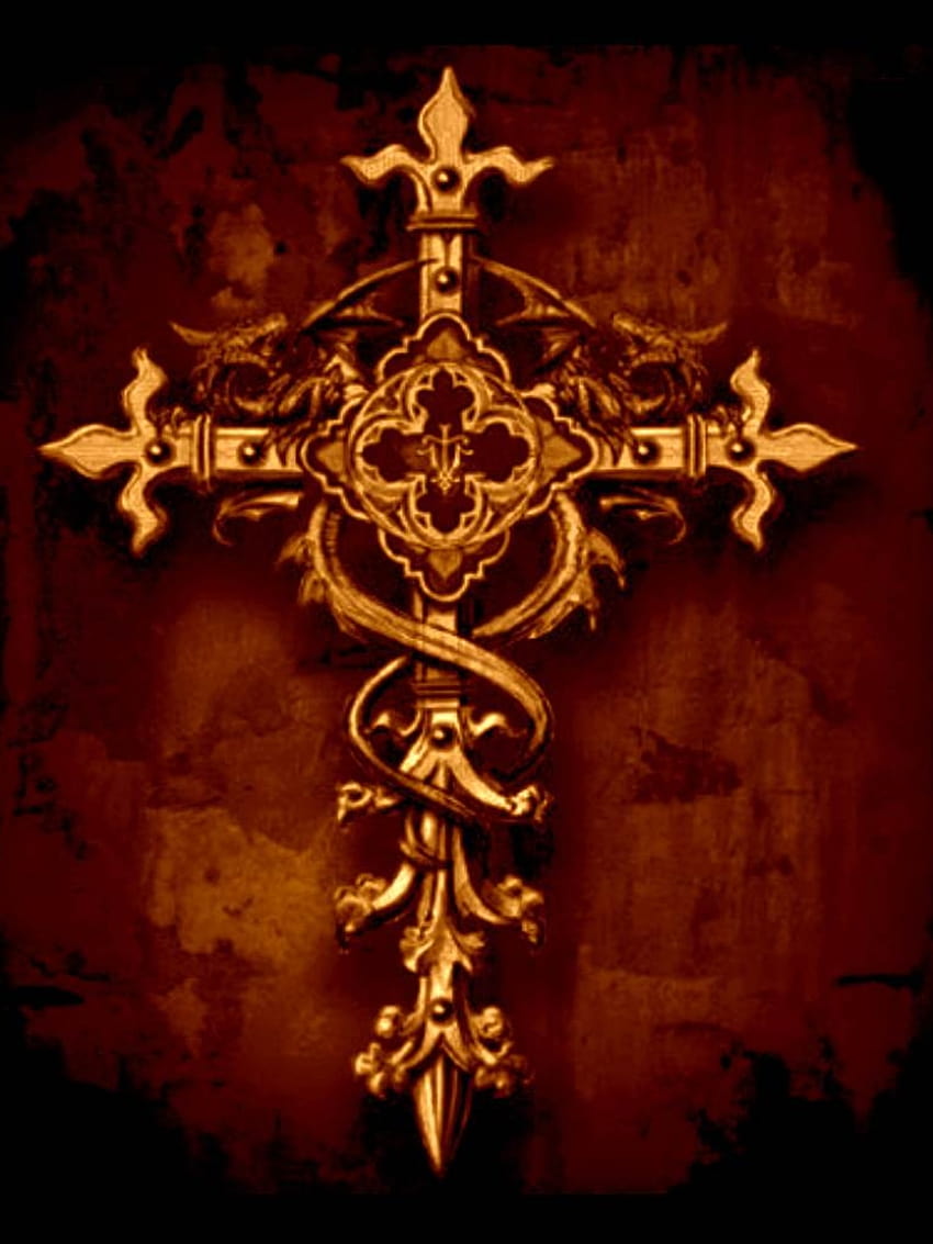 Backgrounds Golden Cross Graphic Backgrounds Christian [1519x1024] for your , Mobile & Tablet, gold cross HD phone wallpaper