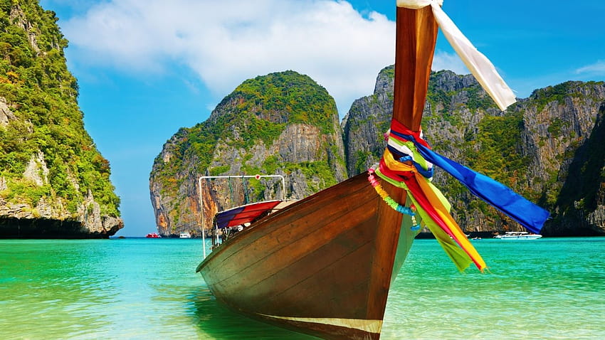 27 tropical island beach paradise and backgrounds, enjoy summer HD wallpaper
