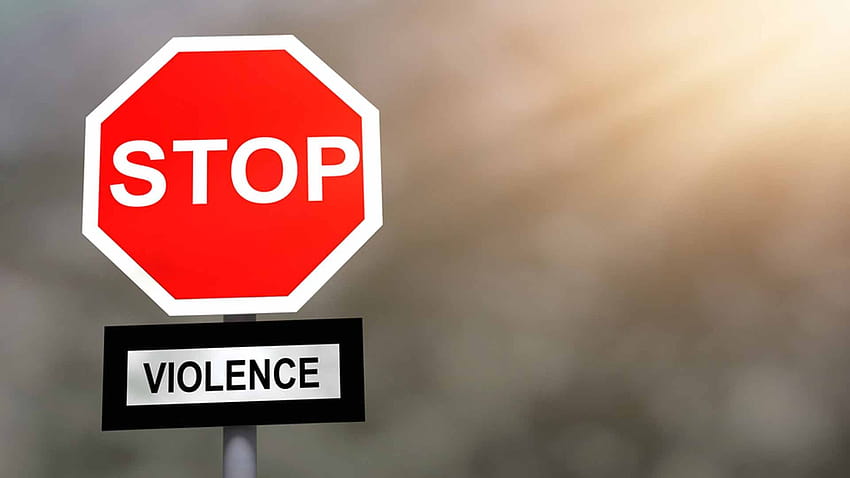 Ogólnopolska kampania zainicjowana na rzecz zaprzestania przemocy wobec kobiet, stop przemocy wobec kobiet Tapeta HD