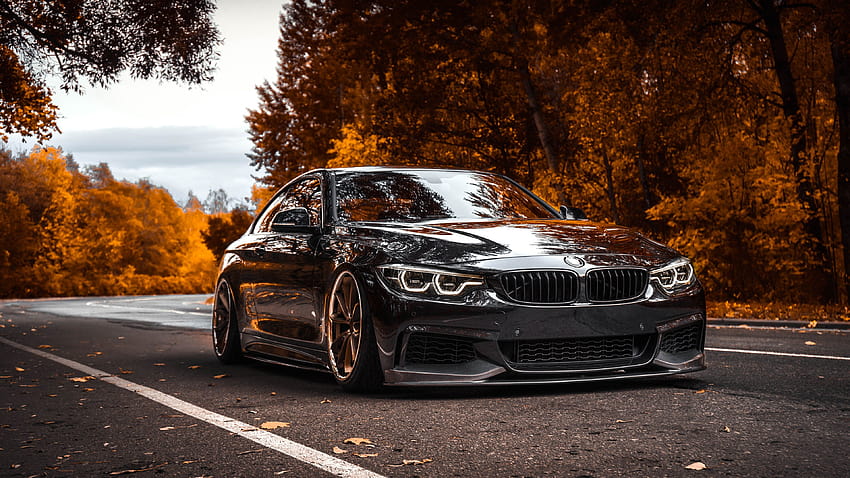 BMW Tuning 4 Series Black Metallic , รถยนต์ , พื้นหลัง และ , รถยนต์ BMW วอลล์เปเปอร์ HD
