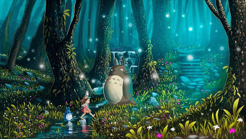Studio Ghibli, My Neighbor Totoro, Totoro HD wallpaper