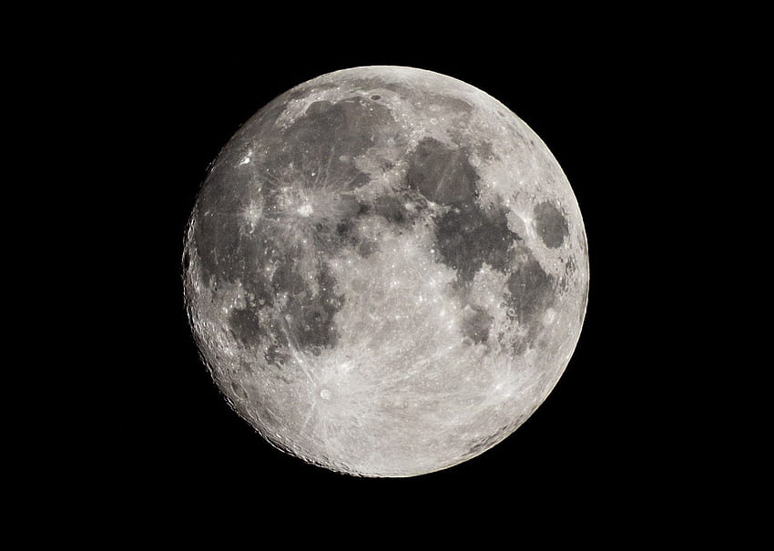 Jak fazy księżyca wpływają na twoje magiczne zaklęcia, ubywający, garbaty księżyc Tapeta HD