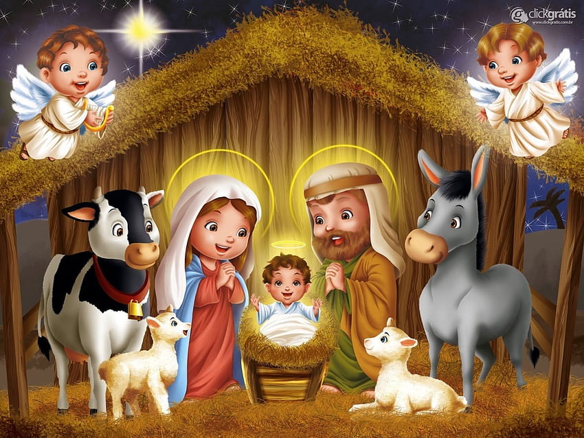 Natal, Nascimento de Jesus, jesus christmas HD wallpaper