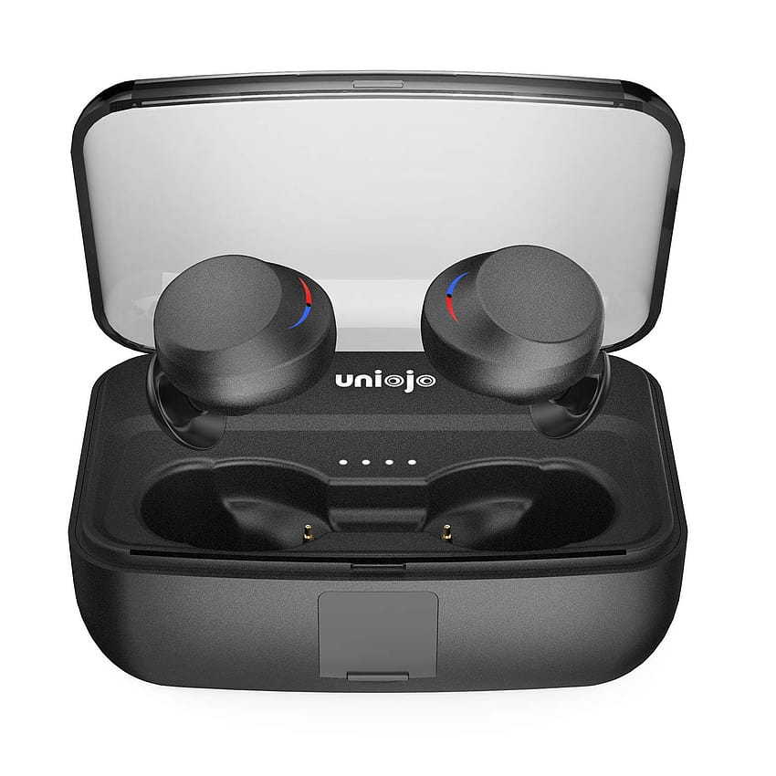 Безжични слушалки, UNIOJO TWS Bluetooth 5.0 слушалки Premium IPX8 водоустойчиви слушалки Mini in, слушалки uniojo HD тапет за телефон