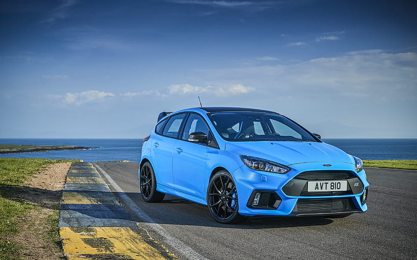Ford Focus RS Limited Edition, 2018 cars, tuning, blue Focus, Ford with resolution 3840x2400. High Quality, 2017 ford focus rs HD wallpaper