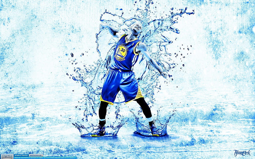 Стивън Къри 2015 Golden State Warriors NBA HD тапет