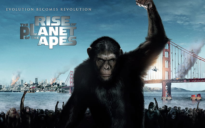 Rise Of The Planet Of The Apes Finale originale rivelato, film sul pianeta delle scimmie Sfondo HD