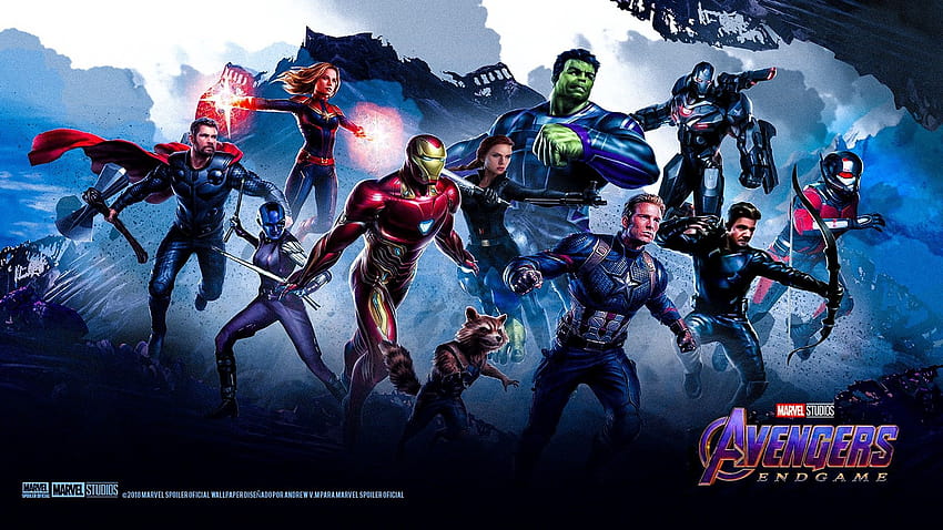 Avengers Endgame, Live-Action-Helden HD-Hintergrundbild