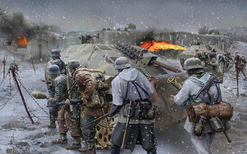 Wehrmacht, deutsches Militär HD-Hintergrundbild