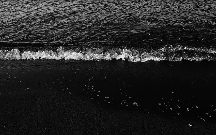 Black Ocean, dark sea HD wallpaper