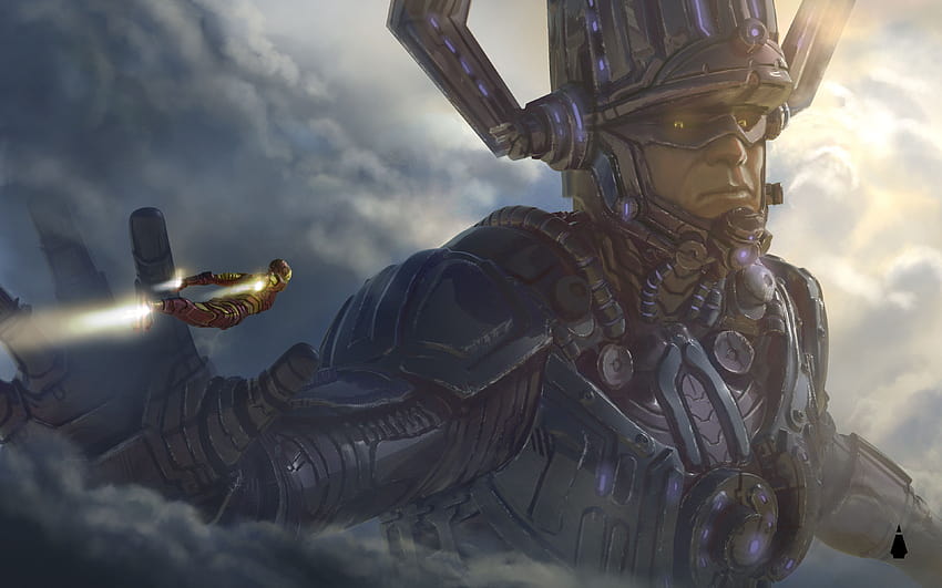Galactus Vs Iron Man Avengers 4 Konzeptkunst, Filme, Galactus-Kunst HD-Hintergrundbild