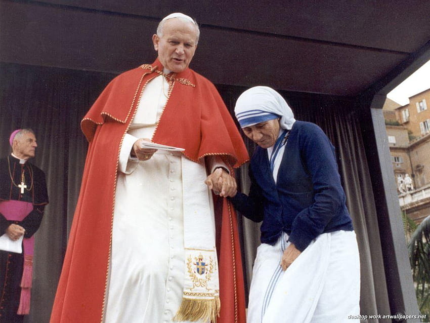 Папа Йоан Павел II HD тапет