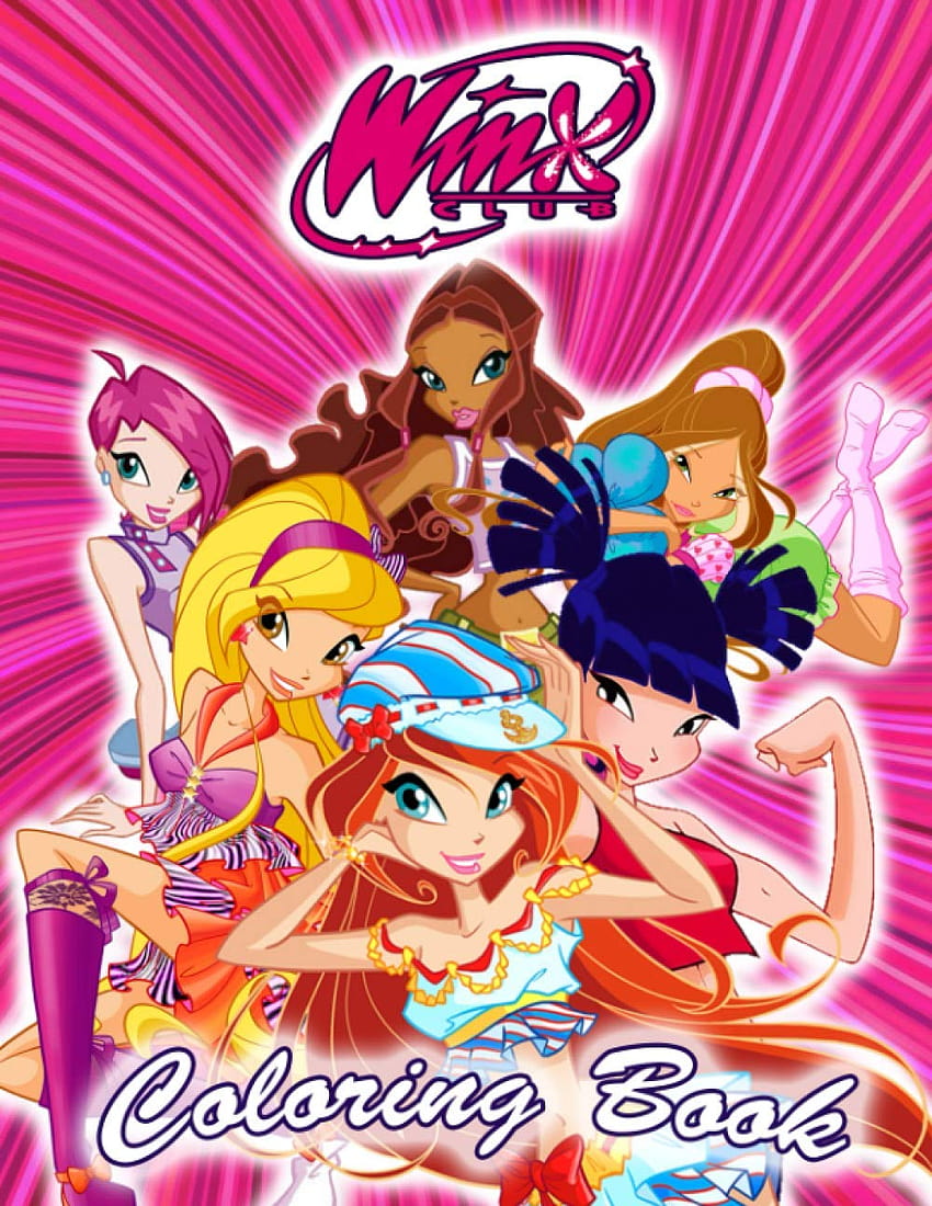 Winx Coloring Book: A Flawless Coloring Book. A Lot Of Unique Designs Of Winx For Kids To Relax And Relieve Stress: Behrens, Hatice: 9798684313288: Books HD phone wallpaper
