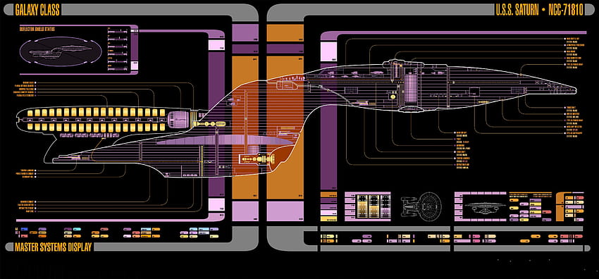 Star Trek Dual Screen 6000x2794, star trek lcars HD wallpaper