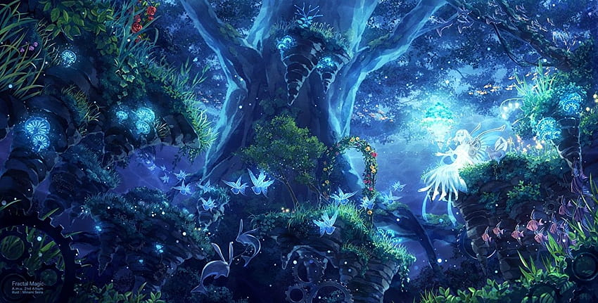 Anime Dunia yang fantastis, dunia anime Wallpaper HD