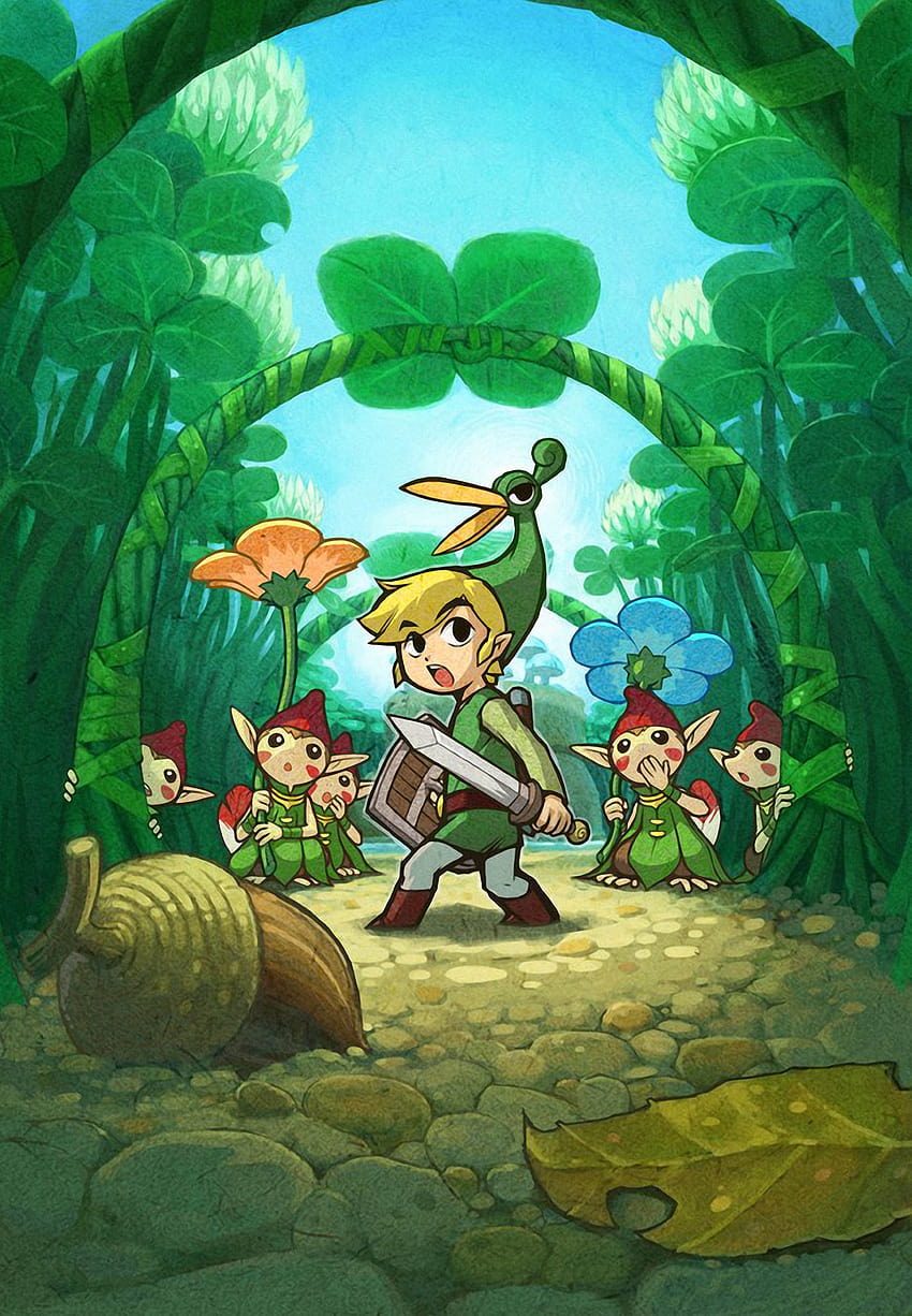 Legend of Zelda: The Minish Cap, la légende de zelda le minish cap Fond d'écran de téléphone HD