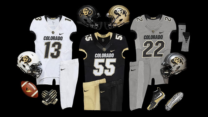 Colorado Buffaloes Honor Mascot with New Nike Football Uniform Design HD wallpaper