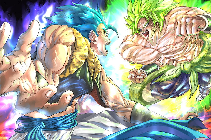 2560x1700 Goku Vs Broly, Dragon Ball Super: Broly, Arte, Scream para Chromebook Pixel, goku e broly papel de parede HD