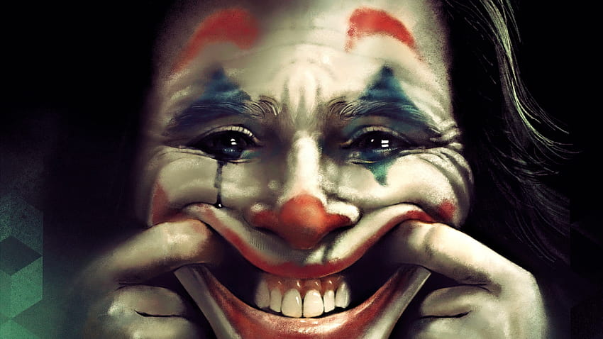 Joker Art diposting oleh Sarah Sellers, joker yang menangis Wallpaper HD