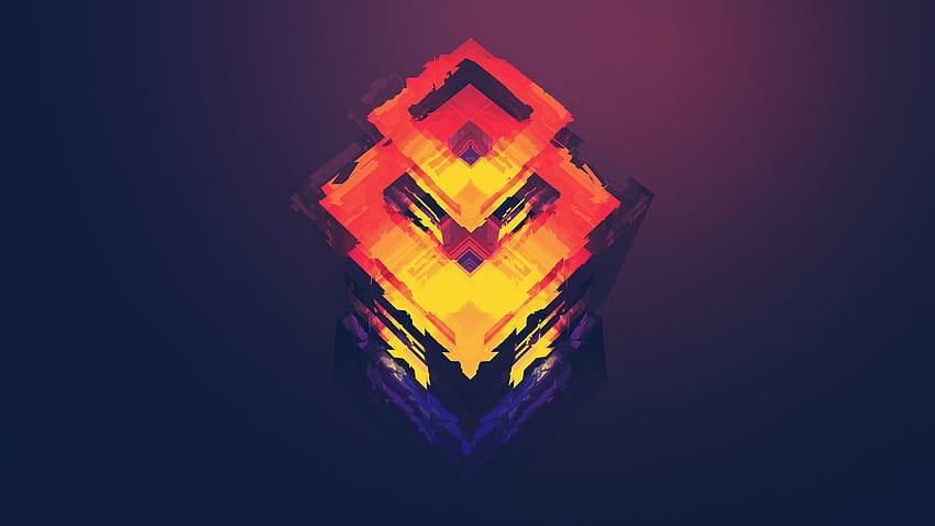 Ghost II simple minimalistic colorful shapes [2560x1440] for your ...