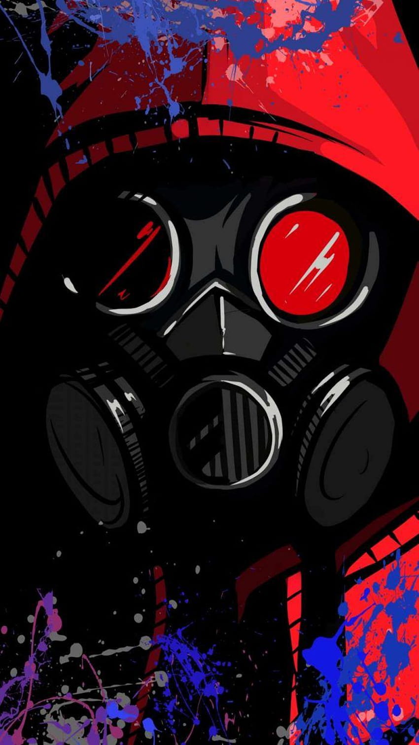 Toxic Mask iPhone HD phone wallpaper