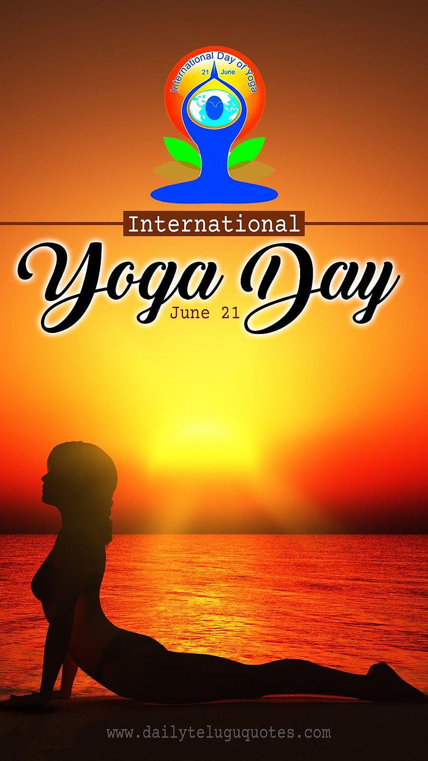 yoga day mobile pics and quotes s HD phone wallpaper