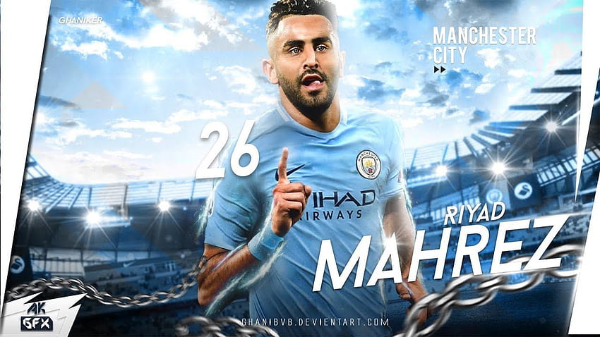 1 Mahrez Manchester City HD wallpaper