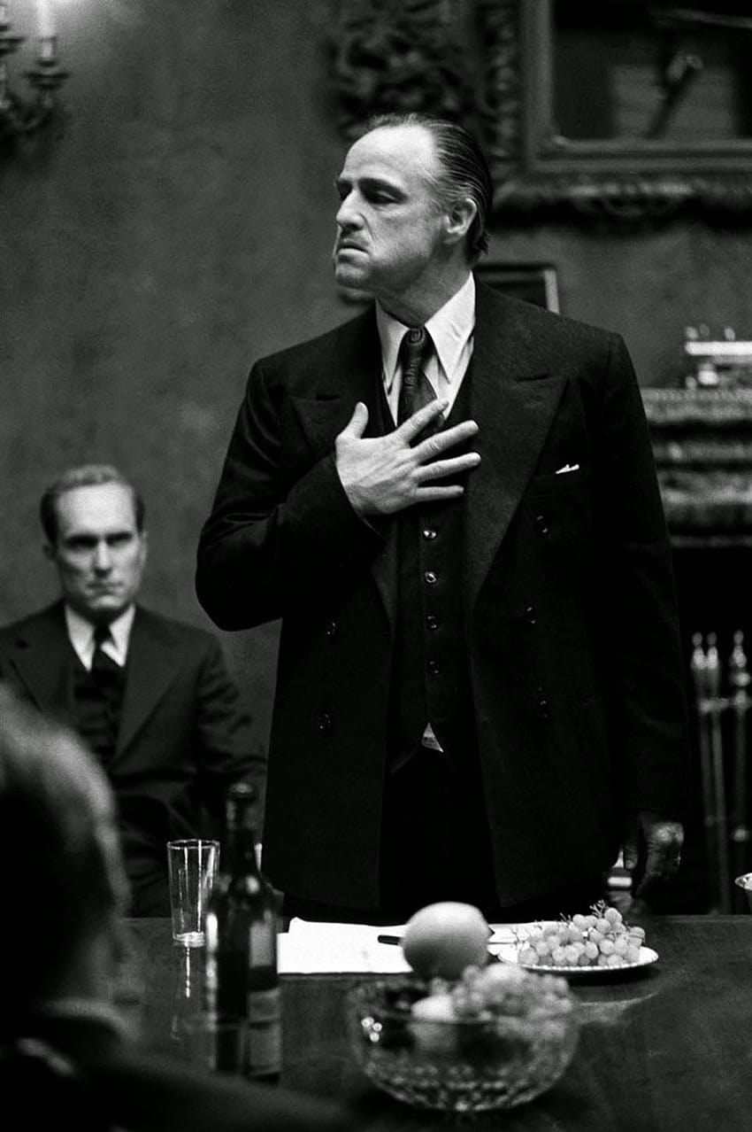 Don Vito Corleone fondo de pantalla del teléfono