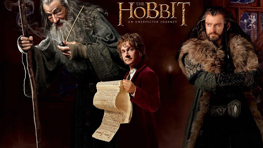 The Hobbit: An Unexpected Journey, Movies, Bilbo Baggins, Gandalf HD wallpaper
