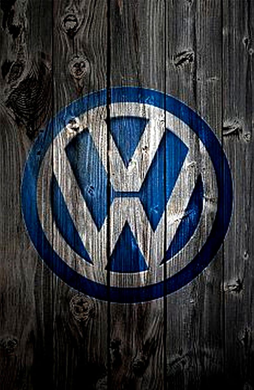 El mejor coche y logotipo de Volkswagen, logotipo de vw fondo de pantalla del teléfono