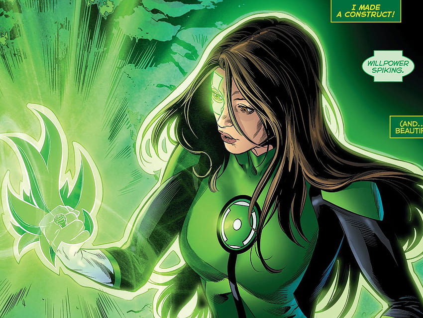 Green Lantern Jessica Cruz Mücadelesi Şimdi Mevcut, yeşil fener yapıları HD duvar kağıdı