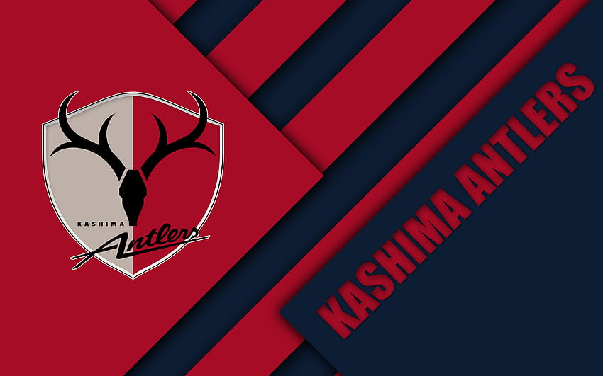 Logotipo de las astas de Kashima Ultra, astas de fondo de pantalla