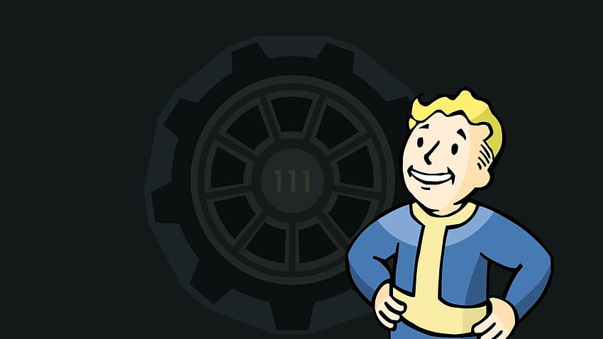 Volt Boy , Fallout 4, video games, Vault 111, Vault, fallout 4 vault boy HD wallpaper