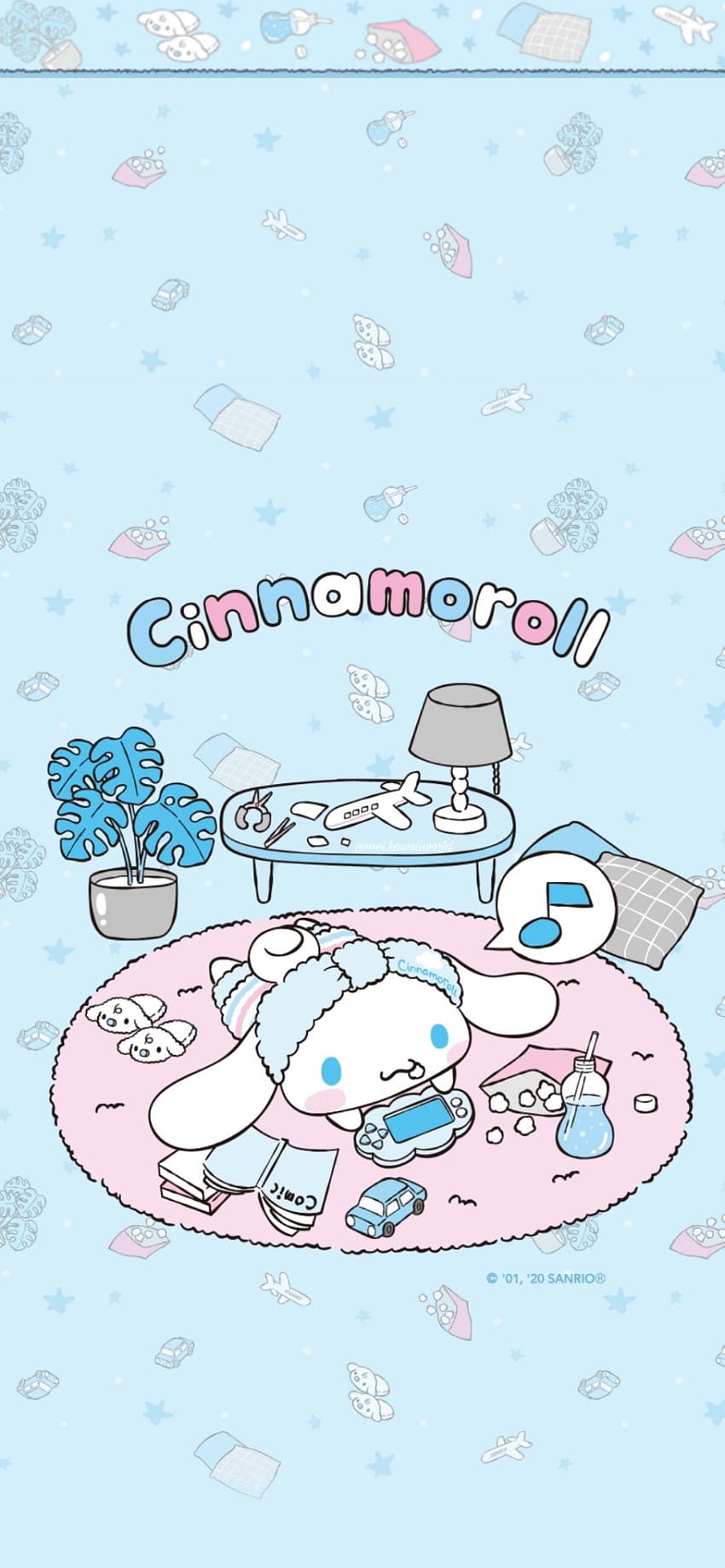 Kawaii-Seite, Cinnamoroll Sanrio HD-Handy-Hintergrundbild