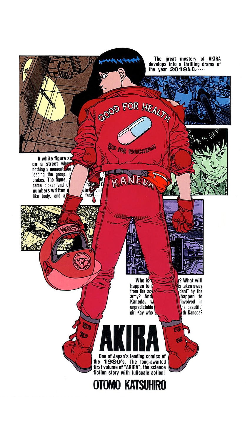 Nuevo teléfono inteligente: póster de Akira en alta resolución, anime de Akira fondo de pantalla del teléfono
