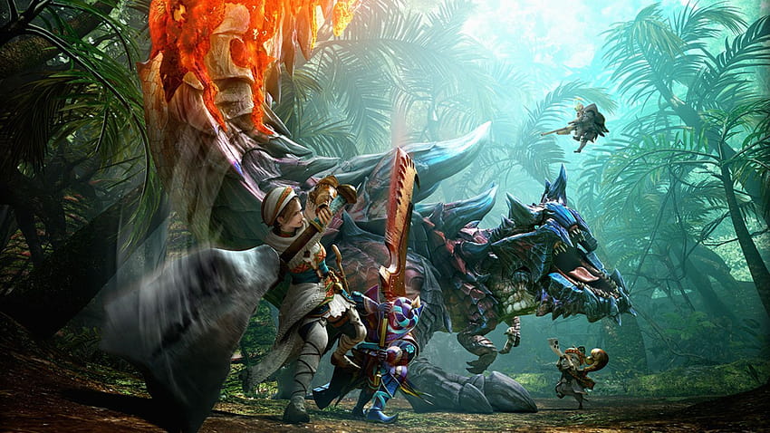 Monster Hunter: El mundo podría ser... newsbeezer, valstrax fondo de pantalla