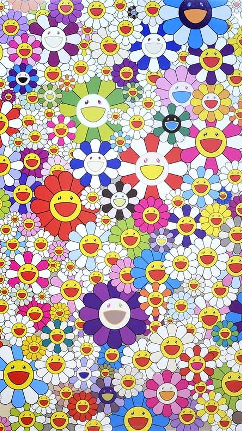 Takashi Murakami Flower, ovo x murakami HD phone wallpaper