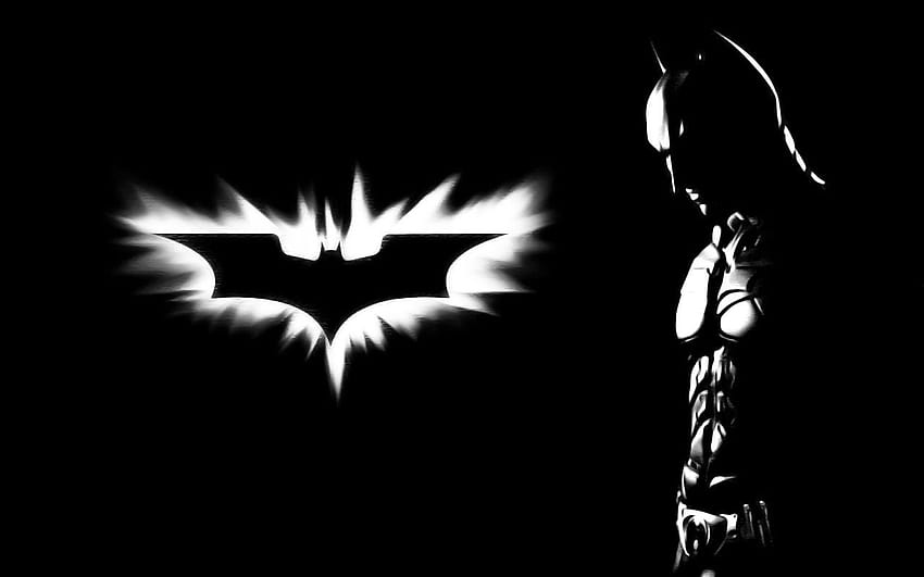 Batman black and white, batman full HD wallpaper | Pxfuel