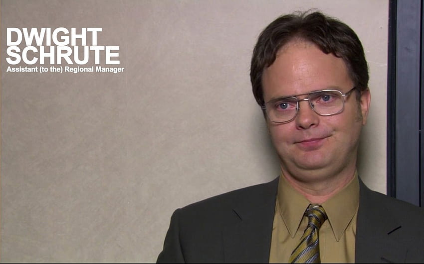 Dwight Schrute das Büro HD-Hintergrundbild