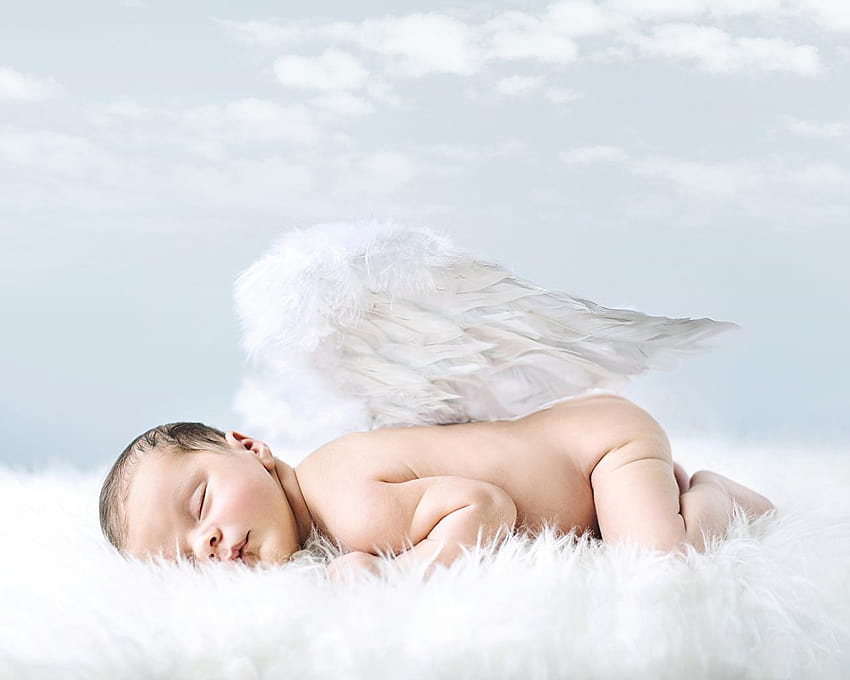 Baby Wings Children Sleep Angels, baby angels HD wallpaper