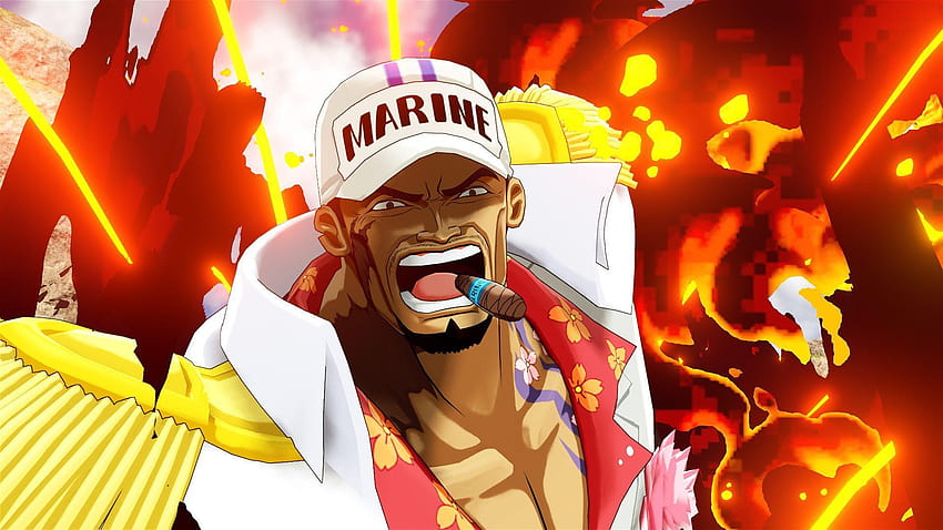 One Piece: Pencari Dunia Mengungkapkan Sakazuki, Kuzan dan Crocodile Wallpaper HD