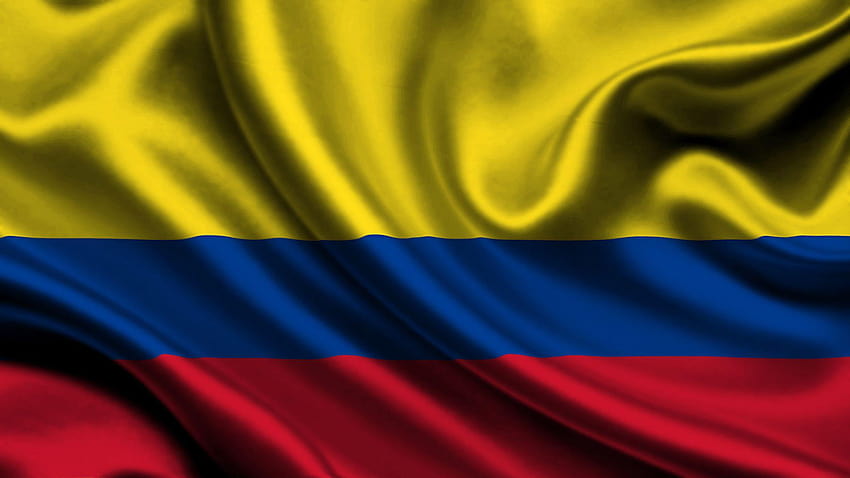 Colombia Flag Stripes 2048x1152 HD wallpaper