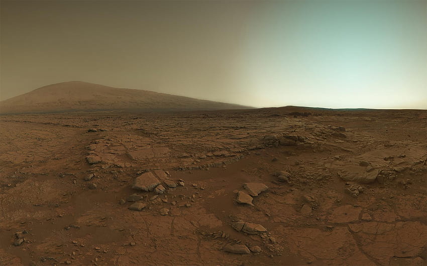 Permukaan Mars, seperti yang terlihat oleh Curiosity Rover. [1920x1200 Wallpaper HD