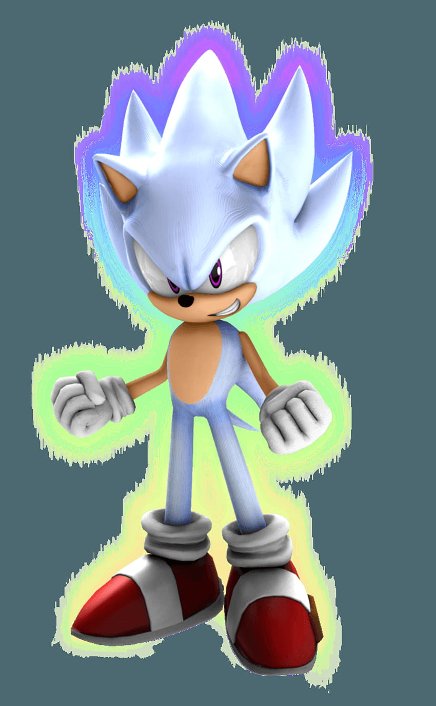 KuroiSpeedster55 tarafından Hyper Sonic, hyper sonic the hedgehog HD telefon duvar kağıdı