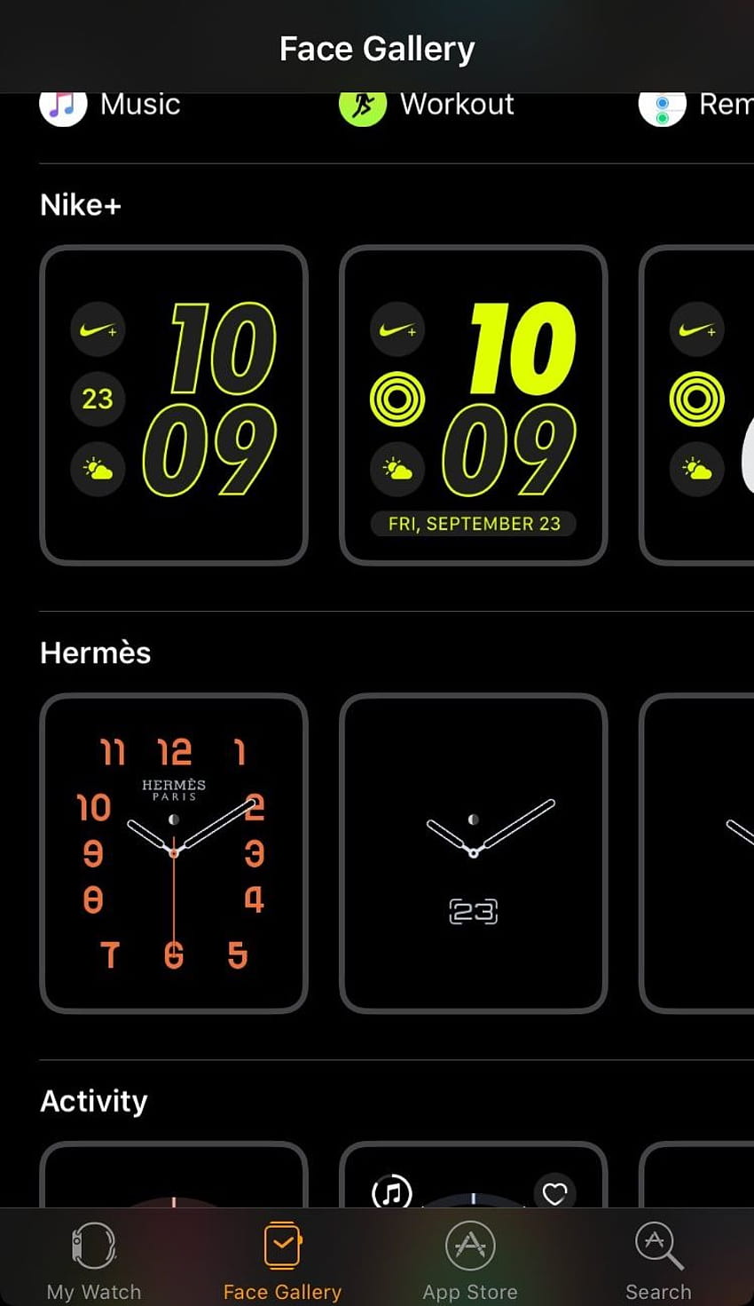 So erhalten Sie die Hermès- und Nike-Zifferblätter auf der Apple Watch HD-Handy-Hintergrundbild