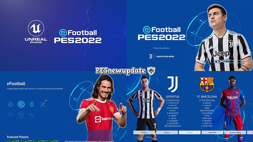 PES 2021 Menu eFootball 2023 by PESNewupdate ~